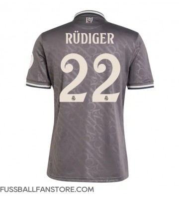 Real Madrid Antonio Rudiger #22 Replik 3rd trikot 2024-25 Kurzarm